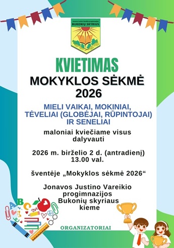 kvietimas 2026